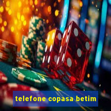 telefone copasa betim