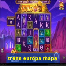 trens europa mapa