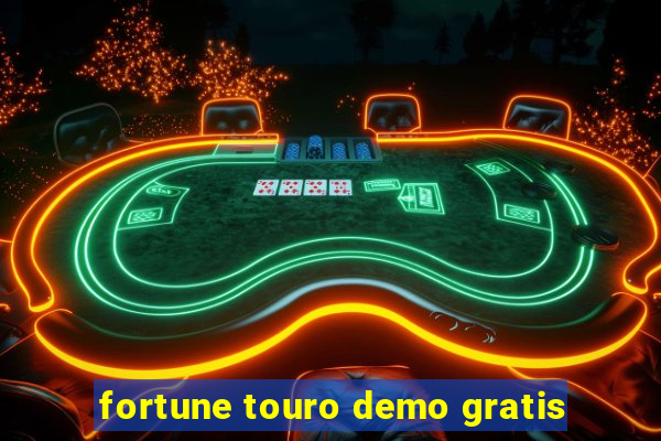 fortune touro demo gratis